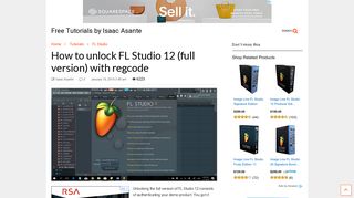 
                            8. How to unlock FL Studio 12 (full version) with regcode - Free ...