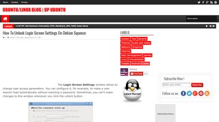 
                            9. How To Unlock Login Screen Settings On Debian Squeeze - upubuntu