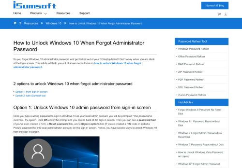 
                            8. How to Unlock Windows 10 PC When Forgot Administrator Password