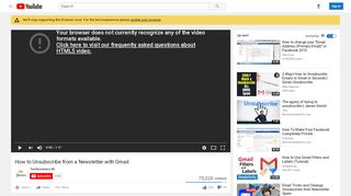 
                            13. How to Unsubscribe from a Newsletter with Gmail - YouTube