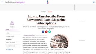 
                            12. How to Unsubscribe From Unwanted Hearst Magazine Subscriptions
