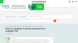 
                            12. How to update a saved password in Dolphin HD - Android Forums at ...
