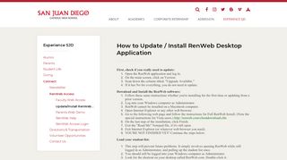 
                            2. How to Update / Install RenWeb Desktop Application | San Juan Diego ...