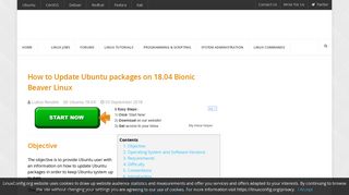 
                            12. How to Update Ubuntu packages on 18.04 Bionic Beaver Linux ...