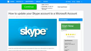
                            12. How to update your Skype account to a Microsoft Account ...