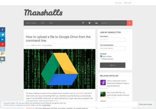 
                            4. How to upload a file to Google Drive from the command ...