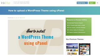 
                            11. How to upload a WordPress Theme using cPanel - InkHive.com