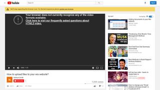 
                            5. How to upload files to your wix website? - YouTube