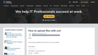 
                            6. How to upload files with curl - Experts Exchange