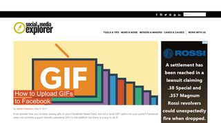 
                            4. How to Upload GIFs to Facebook - Social Media Explorer