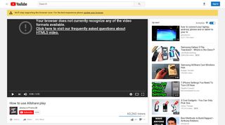 
                            11. How to use Allshare play - YouTube