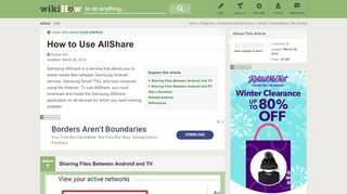 
                            8. How to Use AllShare (with Pictures) - wikiHow