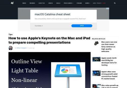 
                            4. How to use Apple's Keynote on the Mac and iPad to prepare ...