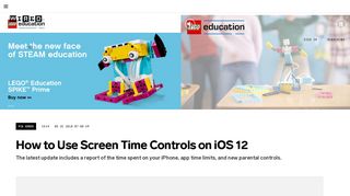 
                            13. How to Use Apple's Screen Time Controls on iOS 12 | WIRED