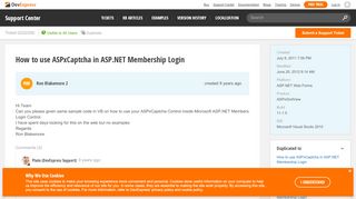 
                            6. How to use ASPxCaptcha in ASP.NET Membership Login - DevExpress