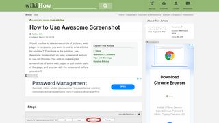 
                            6. How to Use Awesome Screenshot: 5 Steps (with Pictures) - wikiHow