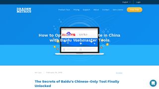 
                            1. How to Use Baidu Webmaster Tools to Optimize SEO for China