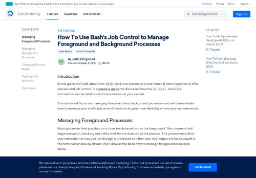 
                            6. How To Use Bash's Job Control to Manage Foreground and ...