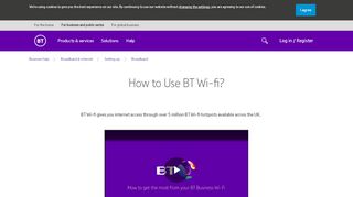 
                            8. How to Use BT Wi-fi? | BT Business