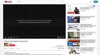 
                            10. How to Use City Bank Citytouch App - YouTube