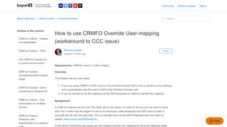 
                            10. How to use CRMFO Override User-mapping (workaround to CCC issue)