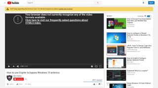 
                            7. How to use Cryptor to bypass Windows 10 antivirus - YouTube