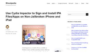 
                            9. How to Use Cydia Impactor to Install iOS IPA Files/Apps on iPhone ...