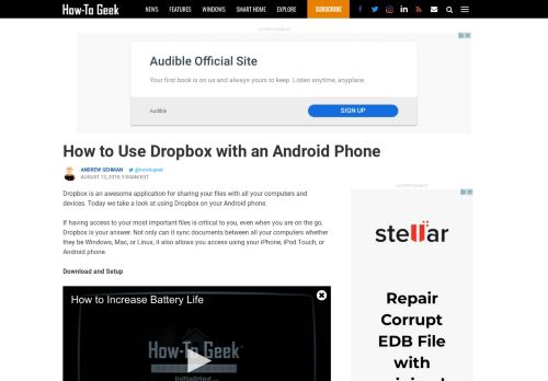 
                            10. How to Use Dropbox with an Android Phone - How-To Geek