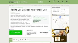 
                            9. How to Use Dropbox with Yahoo! Mail: 12 Steps (with ...