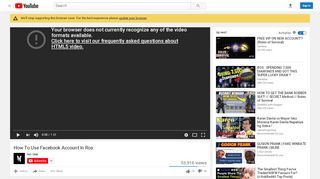 
                            5. How To Use Facebook Account In Ros - YouTube