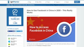 
                            6. How to Use Facebook in China in 2019 – This Really Works - vpnMentor