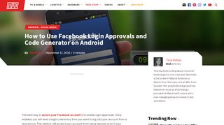 
                            4. How to Use Facebook Login Approvals and Code Generator on Android