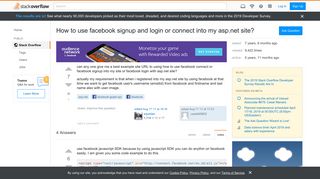 
                            12. How to use facebook signup and login or connect into my asp.net ...