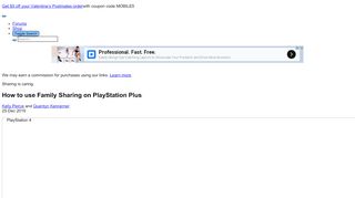 
                            13. How to use family sharing in PlayStation Plus | Android Central
