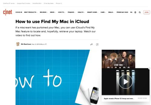 
                            9. How to use Find My Mac in iCloud - CNET