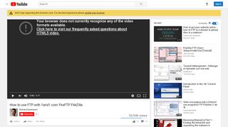 
                            10. How to use FTP with 1and1.com FireFTP FileZilla - YouTube