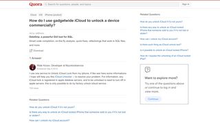 
                            12. How to use gadgetwide iCloud to unlock a device commercially - Quora
