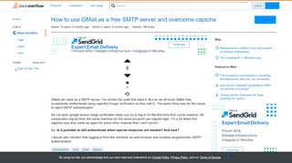 
                            10. How to use GMail as a free SMTP server and overcome captcha ...