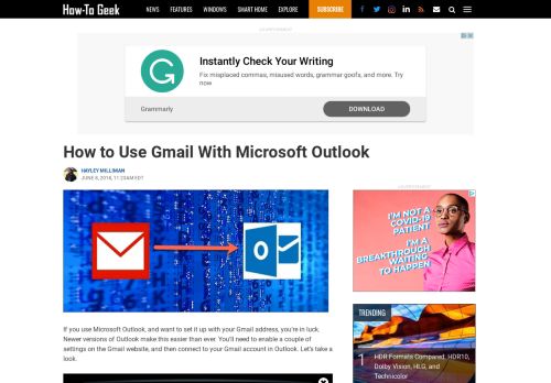 
                            5. How to Use Gmail With Microsoft Outlook