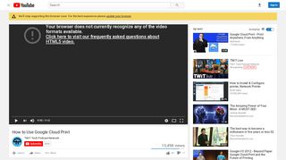 
                            5. How to Use Google Cloud Print - YouTube