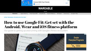 
                            3. How to use Google Fit: Get set with the Android and Wear fitness ...