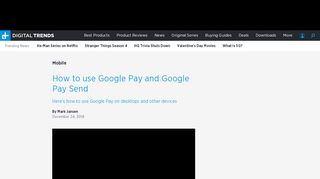 
                            9. How to Use Google Pay and Google Pay Send | Digital Trends