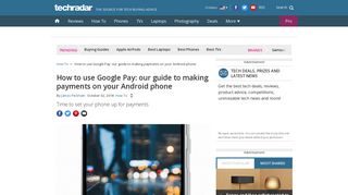 
                            10. How to use Google Pay: our guide to making payments on your ...