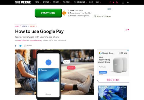 
                            8. How to use Google Pay - The Verge