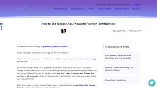 
                            7. How to Use Google's AdWords Keyword Planner for Free (Avoid Signup)