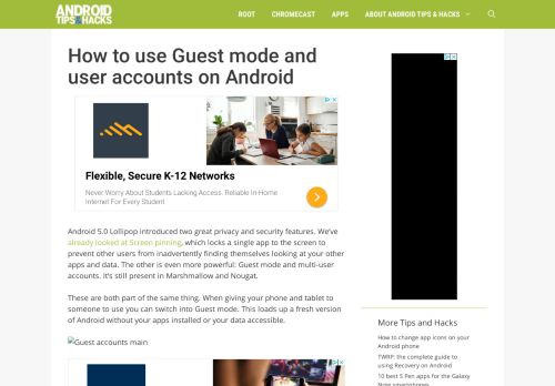 
                            3. How to use Guest mode and user accounts on Android
