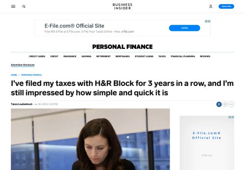 
                            9. How to use H&R Block to file your taxes for free in 2019 - Business ...