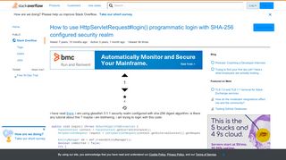 
                            3. How to use HttpServletRequest#login() programmatic login with SHA ...
