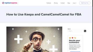 
                            7. How to Use Keepa and CamelCamelCamel for FBA - RepricerExpress