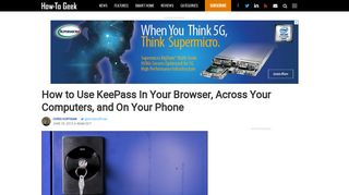 
                            12. How to Use KeePass In Your Browser, Across Your Computers, and ...